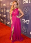 Hayden Panettiere - Show Legs in long dress at CMT Artists of the Year 2012